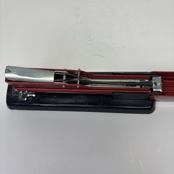 Vintage Esco Regent Stapler 24-6 Red & black 1970's - Picture 7 of 11